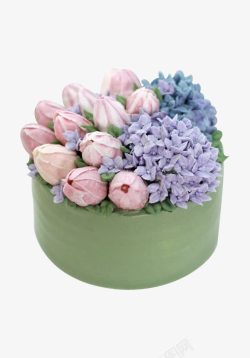 韩式裱花蛋糕素材