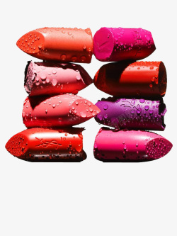 品牌鞋子广告创意紫红色系圣罗兰口红图标高清图片