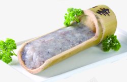 铜锅涮肉竹筒虾滑高清图片
