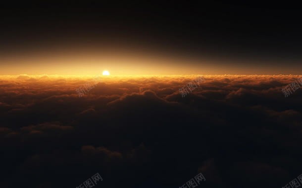 云层早上日出光效jpg设计背景_88icon https://88icon.com 云层 日出 早上