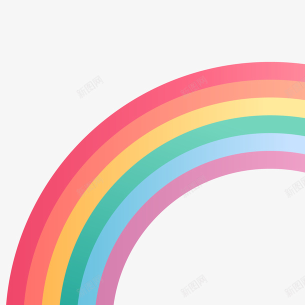 彩色纹理彩虹元素矢量图ai免抠素材_88icon https://88icon.com 光泽 创意 卡通 弧度 彩色 彩虹 插画 纹理 矢量图