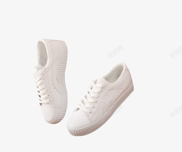 新款白色运动鞋png免抠素材_88icon https://88icon.com 小白鞋 平底学生鞋 白色板鞋 白鞋 运动鞋