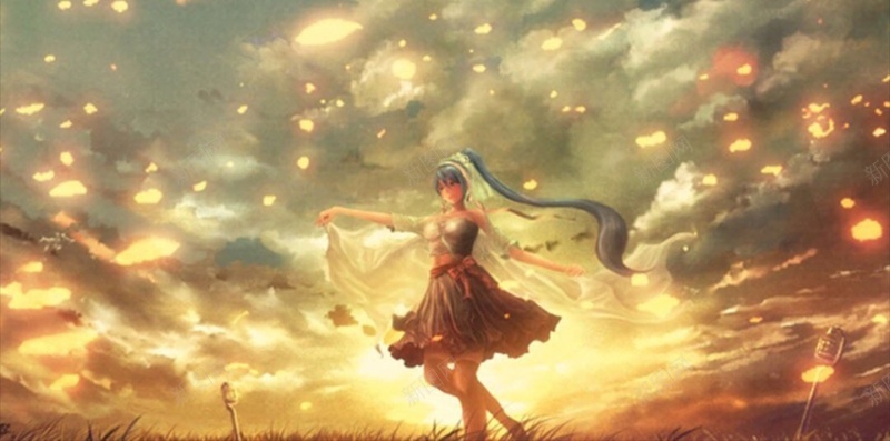 梦幻动漫女孩K5背景jpg设计背景_88icon https://88icon.com H5 h5 动漫 卡通 女孩 彩色 手绘 梦幻 童趣