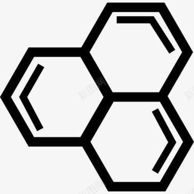 科技感形状生态动力电池图标图标