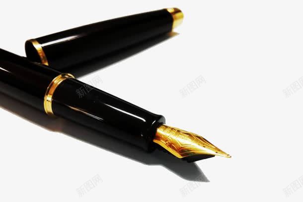 奢华钢笔png免抠素材_88icon https://88icon.com 实物 钢笔 黑金