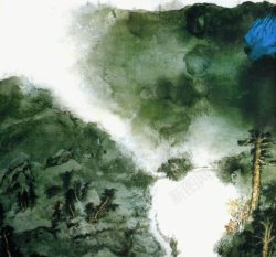 中国古代画水墨风景画高清图片
