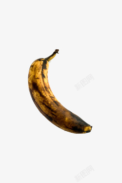 腐败坏掉的香蕉高清图片