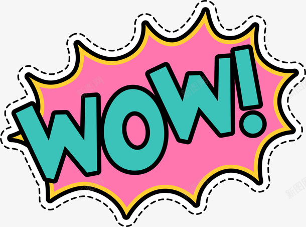 卡通wow标签png免抠素材_88icon https://88icon.com 卡通wow标签设计 卡通墙纸 卡通装饰 墙纸 墙纸装饰 惊讶 惊讶标签 装饰图案 装饰墙贴 贴纸