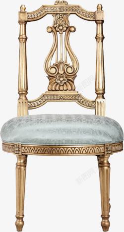 欧式金色桌椅素材