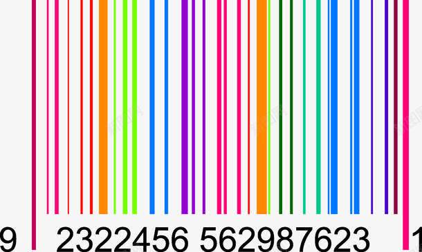 创意条码png免抠素材_88icon https://88icon.com 创意 商品 扫码 条形码 条码 炫彩 编码