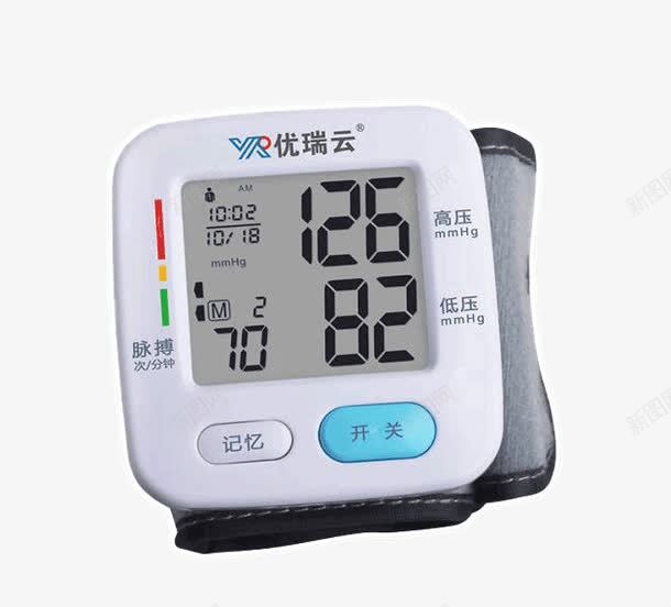 血压仪器png免抠素材_88icon https://88icon.com 产品实物 医疗设备 数字 白色 血压计