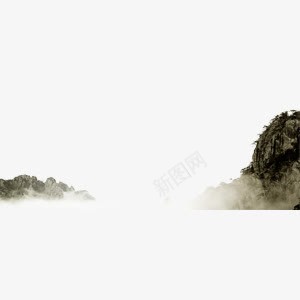 中式宣传海报装饰图案png免抠素材_88icon https://88icon.com 中式 图案 宣传 山水 水墨 海报 装饰