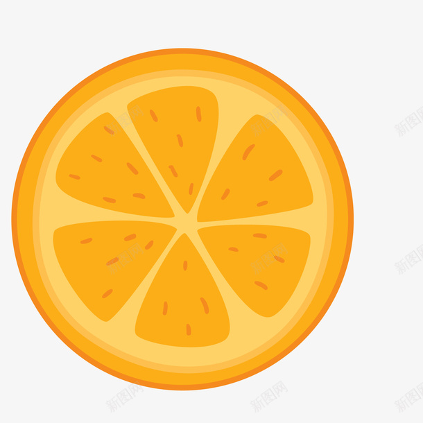 卡通水果切片png免抠素材_88icon https://88icon.com 切片 卡通 圆形 柠檬 橙子 水果 黄色