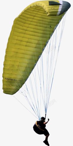 内涵滑翔的降落伞高清图片