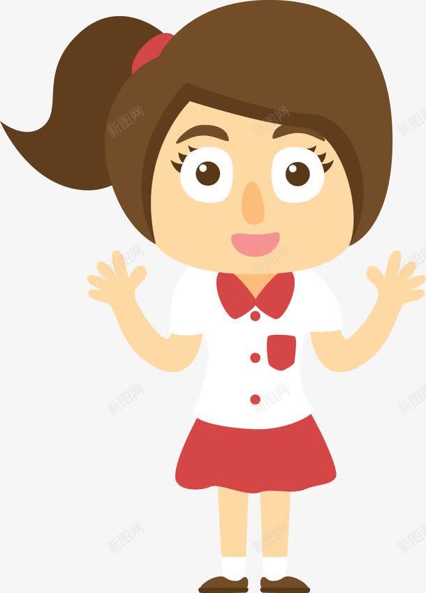 睁大眼睛的卡通女同学png免抠素材_88icon https://88icon.com 中学生 人物 卡通人物图 卡通图 卡通高中生 学生 学生图 矢量人物 矢量学生 矢量学生图 矢量高中生 高中生