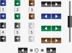 电梯按钮电梯按钮矢量图高清图片