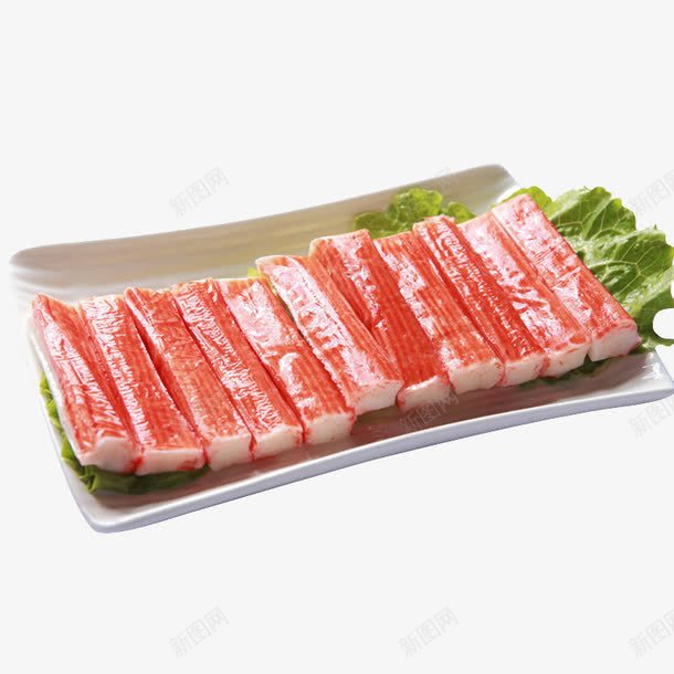 蟹肉棒png免抠素材_88icon https://88icon.com 产品实物图 火锅食材 美食 蟹肉棒