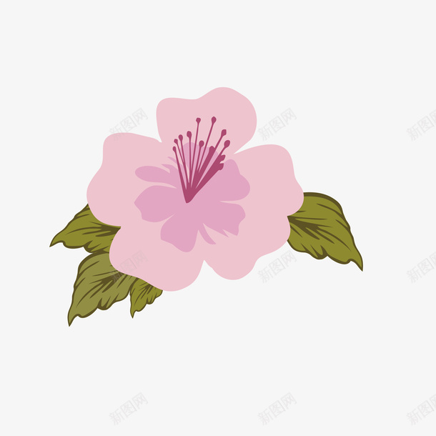 手绘杜鹃花花瓣矢量图ai免抠素材_88icon https://88icon.com 卡通杜鹃花 唯美 带叶子 彩色 杜鹃花 杜鹃花瓣 矢量图 素雅 绽放 花瓣