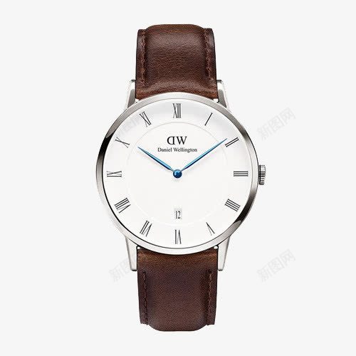 丹尼尔惠灵顿Dapper系列手表png免抠素材_88icon https://88icon.com 1103DW Daniel Wellington 产品实物 名牌手表 男士手表 真皮石英表 腕表