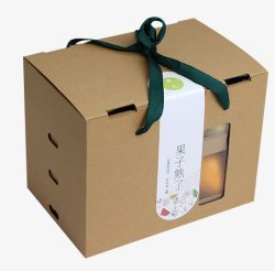 水果土特产定制手提包装纸盒素材
