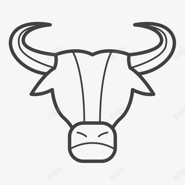 手绘的牛头png免抠素材_88icon https://88icon.com png图形 png装饰 动物 填色练习 手绘 牛头 牛头像 牛角骷髅 红牛头 装饰 角骨 黑白牛头