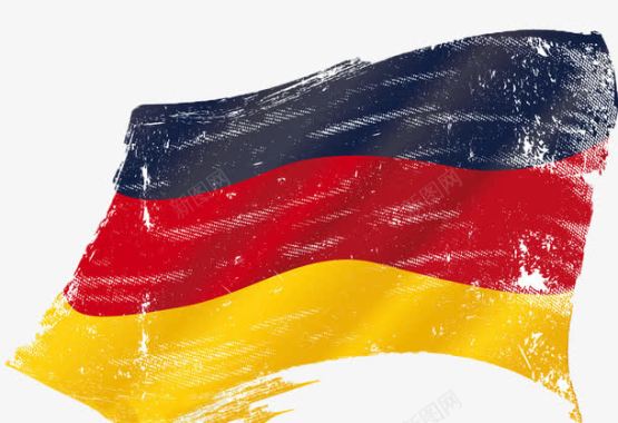 颜料背景德国国旗图标图标