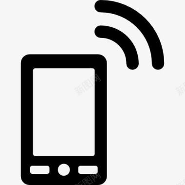 iconwifi热点智能手机作为WiFi热点图标图标