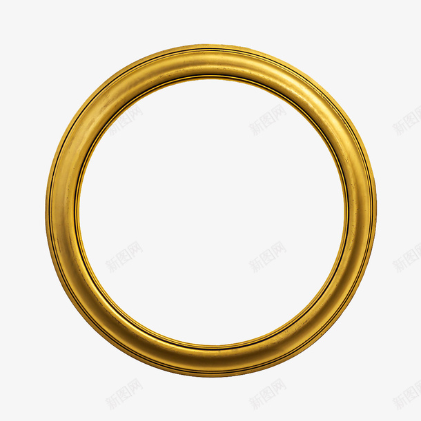金色金属圆圈png免抠素材_88icon https://88icon.com 反光的 圆形的 小圈圈 抛光 金属圆圈 金色圆圈 镀金的