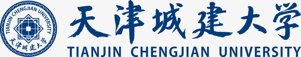 大学logo天津城建大学logo矢量图图标图标