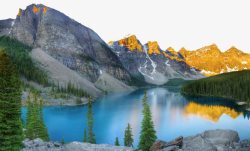 加拿大山水景色图素材