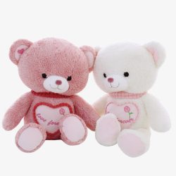 粉色裙子熊玩偶高清图片