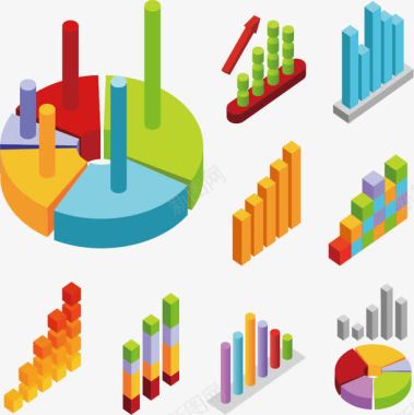 分析业务数据分析统计图标图标