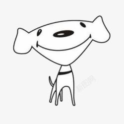 狗碗图标矢量图京东商城白色狗logo图标高清图片