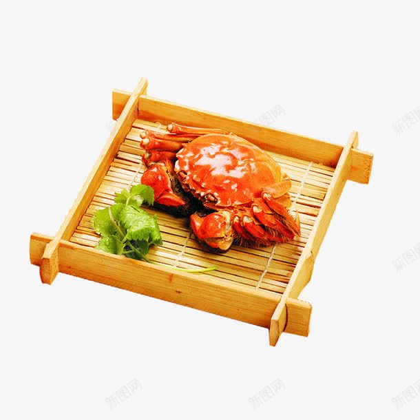 木盒子装的美食大闸蟹png免抠素材_88icon https://88icon.com 大闸蟹 木盒子装的美食 螃蟹