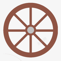 古代车轮设计手绘古代车轮高清图片
