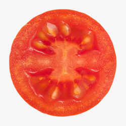 番茄樱桃实物红色切开的樱桃番茄高清图片