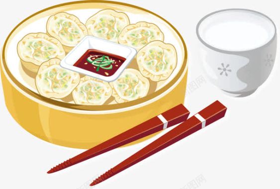 韩国文具用品包子食物图标图标