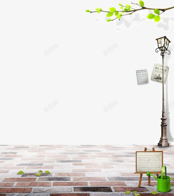 路边街灯png免抠素材_88icon https://88icon.com 夜晚 底纹边框 意境 拼接 散步 步行 灯笼 石头 石子路 背景底纹 街灯 街道 贴图 贴图素材 路面 马路