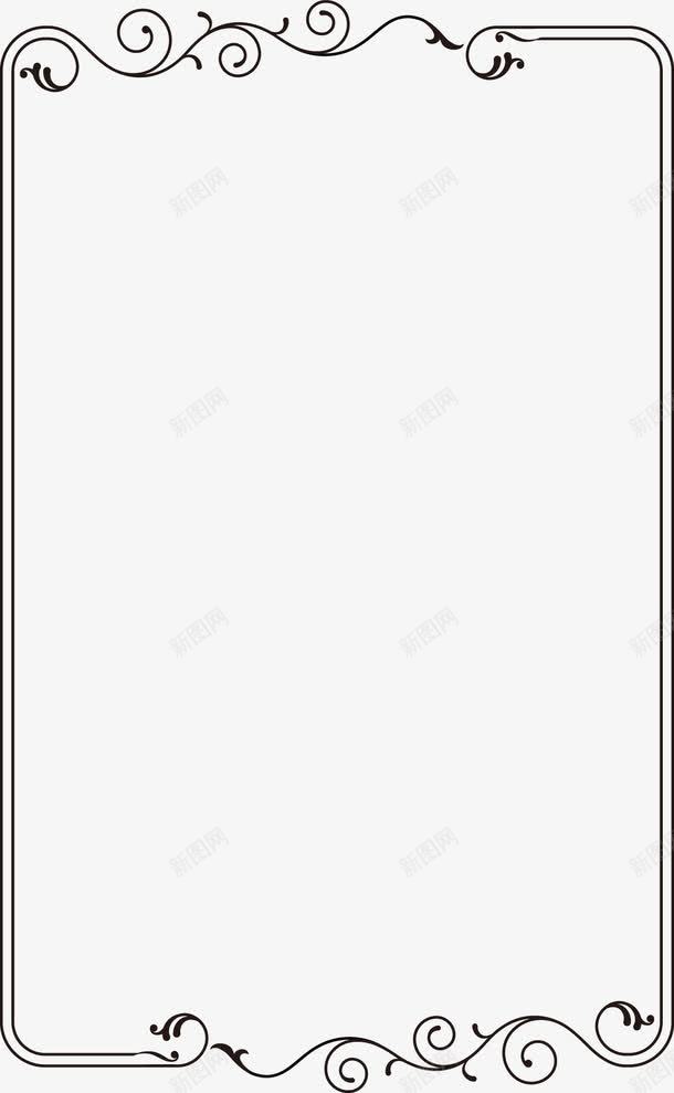 线条边框png免抠素材_88icon https://88icon.com 方形素材 标题 欧式标签 线条边框 黄色
