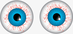 布满血丝的眼珠子素材