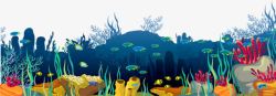 水底生物海底世界高清图片