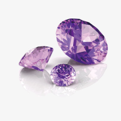 紫色水晶矢量图素材