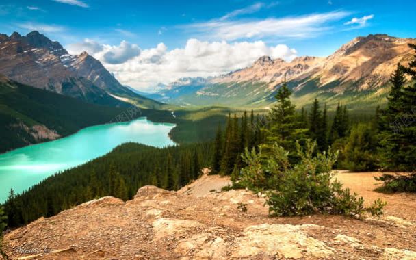 山水风光风景自然背景