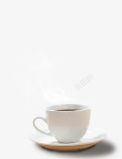 白色咖啡杯海报背景素材
