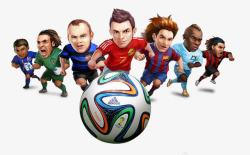 欧洲杯足球海报足球运动高清图片