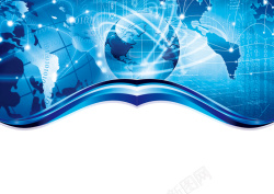 星球封面背景宇宙科幻IT互联网科技画册封面背景高清图片