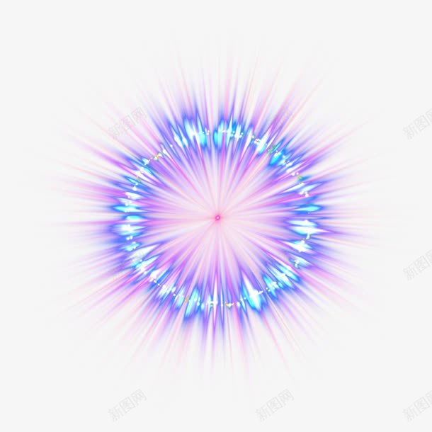 紫色发散光束光圈png免抠素材_88icon https://88icon.com 光圈 光束 发散 紫色