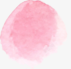 可爱小清新装饰海报装饰粉红团雾素材