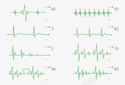 心脏图心脏监护图高清图片