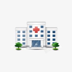扁平化医院红十字标医院图标高清图片